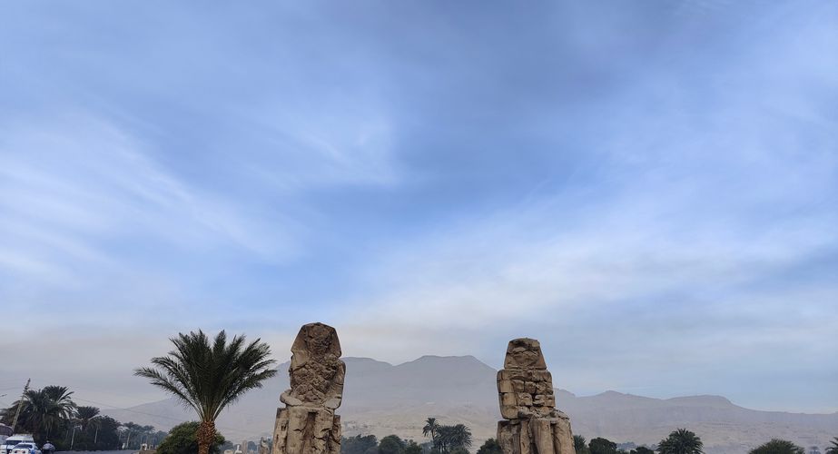 Kolossen Memnon fotostop Kolossen Memnon fotostop